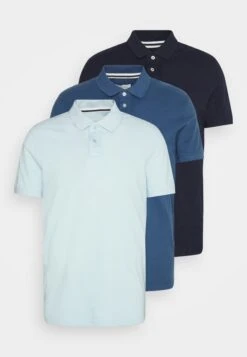 Pier One 3 Pack - Poloshirt - Light Blue/Blue/Dark Blue 14 Pier One 3 Pack - Poloshirt - Light Blue/Blue/Dark Blue -Pier One 0ff6d1a0739145f6be830ca146804cdf