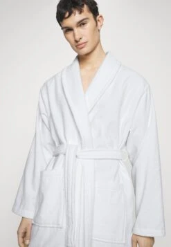 Pier One Shawl Towel Bathrobe - Badjas - White 11 Pier One Shawl Towel Bathrobe - Badjas - White -Pier One 1750537fe5284a27957b17c8aded1f98