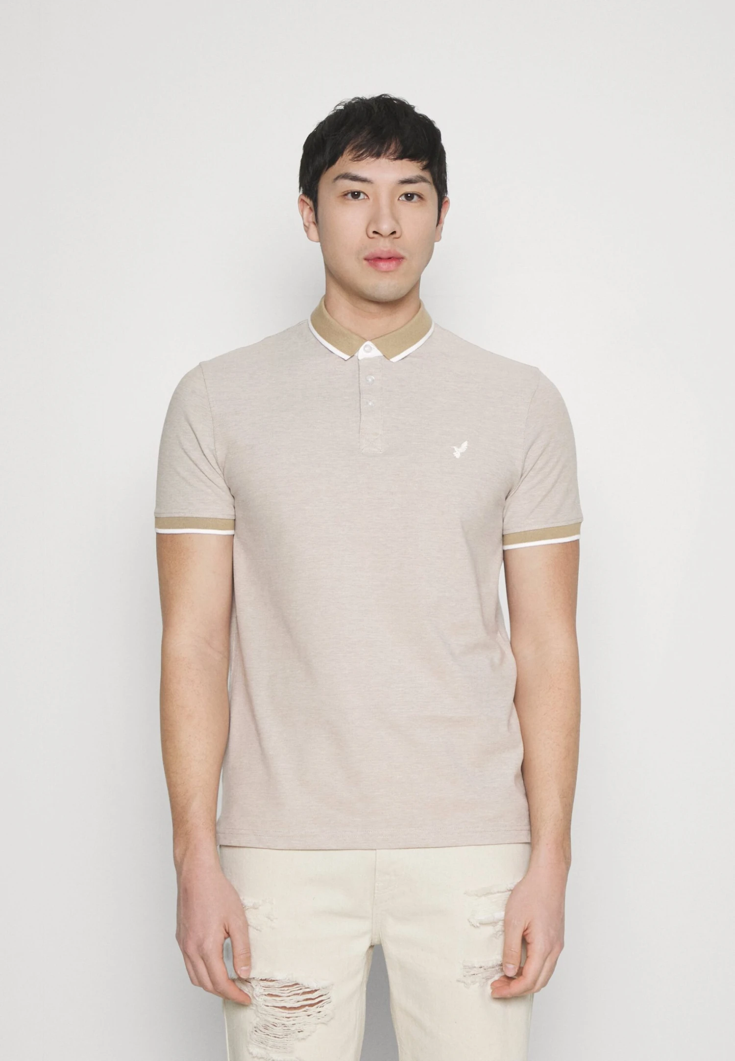 Pier One Poloshirt - Beige 3 Pier One Poloshirt - Beige