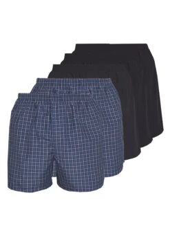 Pier One 5 Pack - Boxershort - Dark Blue/Blue -Pier One 2073f2768e074b3aab8d5c70fa4a684c