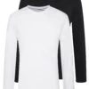 Pier One 2 Pack - Longsleeve - White/Black 2 Pier One 2 Pack - Longsleeve - White/Black -Pier One 30d4861e0df5455eb344f1808167da2c