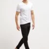 Pier One 2 Pack - T-Shirt Basic - White/Black 1 Pier One 2 Pack - T-Shirt Basic - White/Black -Pier One 357bed3643804e7e9b61006712661f33
