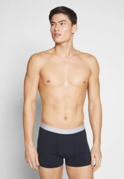 Pier One 5 Pack - Onderbroeken - Dark Blue/Mottled Grey -Pier One 368283c256d64f2f9132901660a03eec