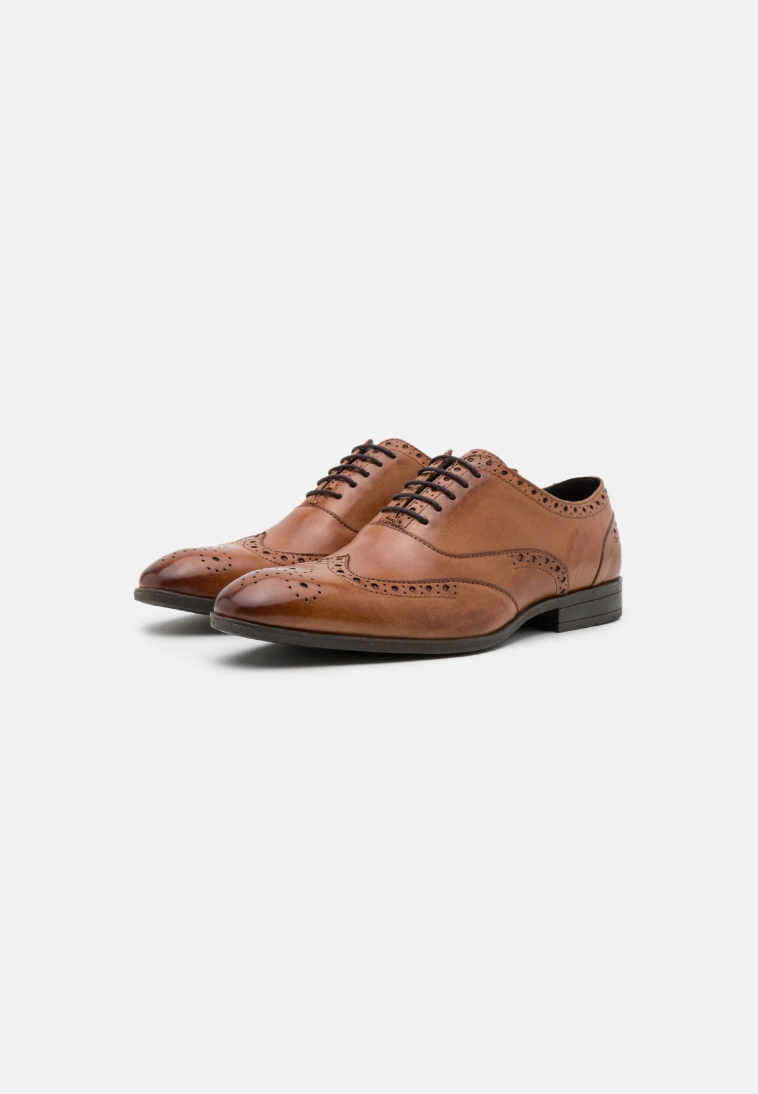 Pier One Leather - Veterschoenen - Cognac 4 Pier One Leather - Veterschoenen - Cognac - Afbeelding 2