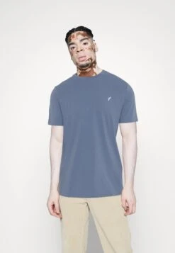 Pier One 3 Pack - T-Shirt Basic - White/Dark Blue/Blue -Pier One 6359f2f0ba594c00a193d6d49f6184e3