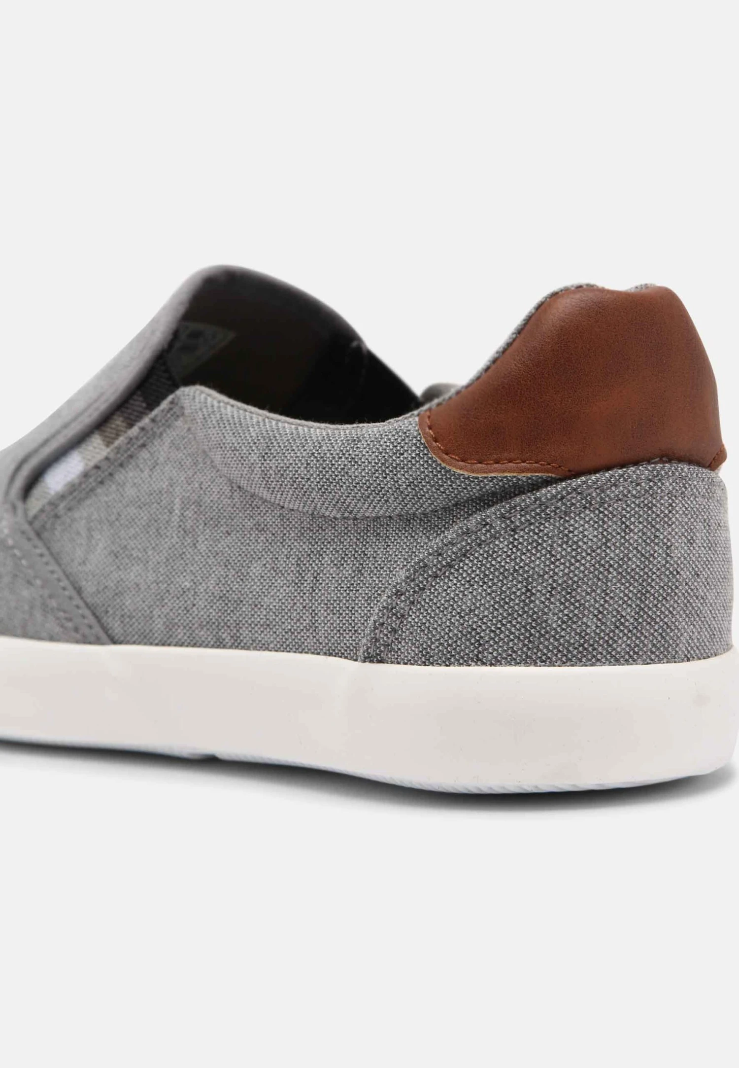 Pier One Unisex - Instappers - Dark Grey 7 Pier One Unisex - Instappers - Dark Grey - Afbeelding 5