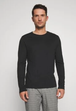 Pier One 2 Pack - Longsleeve - White/Black -Pier One 77d1f130bf974783921531825fa29315