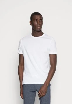 Pier One 3 Pack - T-Shirt Basic - White/Black/Light Grey -Pier One 7a9dfbf62f4842358da31b041b404527