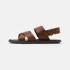 Pier One Unisex - Sandalen - Cognac 2 Pier One Unisex - Sandalen - Cognac -Pier One 7eec6c27b8ac4834be9563e04dfa19d3