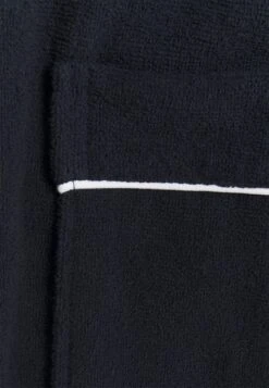 Pier One Badjas - Dark Blue/White -Pier One af5db020933b45ceb4cef8b9825af3a6