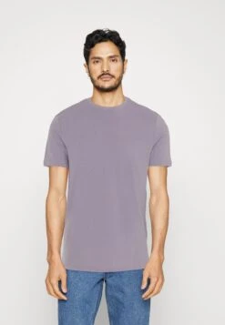 Pier One 5 Pack - T-Shirt Basic - White/Off-White/Lilac -Pier One e599d059a0144284828124ae63540c76