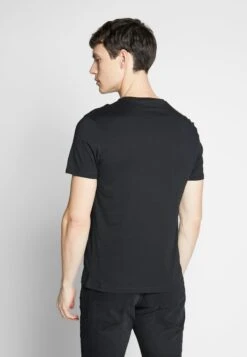 Pier One 3 Pack - T-Shirt Basic - Black/White/Blue -Pier One e7497b751f8c4bd498980e2ffe8f6ae0