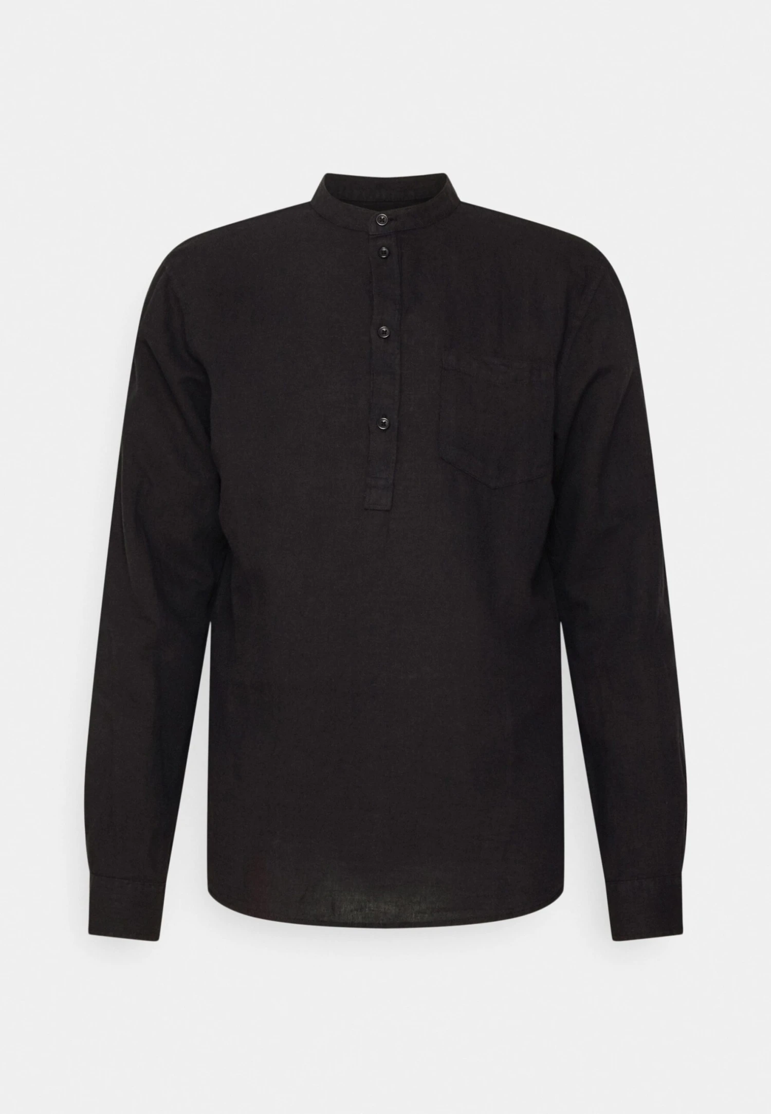 Pier One Linen Cotton Mix 2 Pack - Overhemd - White/Black 5 Pier One Linen Cotton Mix 2 Pack - Overhemd - White/Black - Afbeelding 3