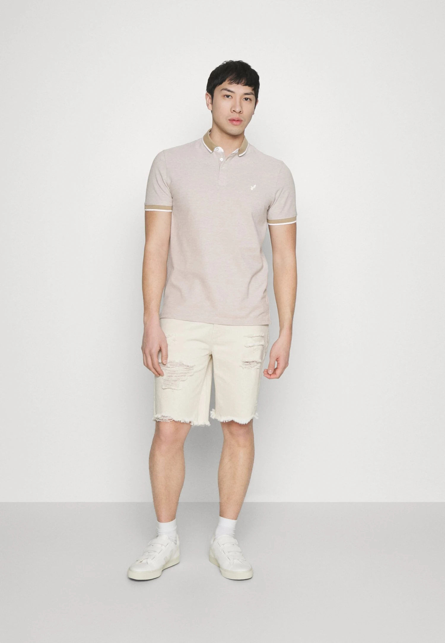 Pier One Poloshirt - Beige 4 Pier One Poloshirt - Beige - Afbeelding 2